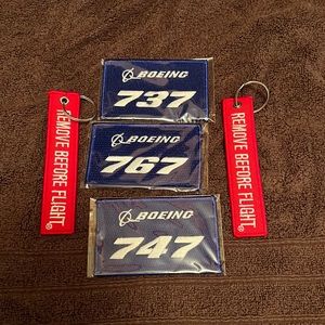 Boeing, 767 747 737 remove before flight patches